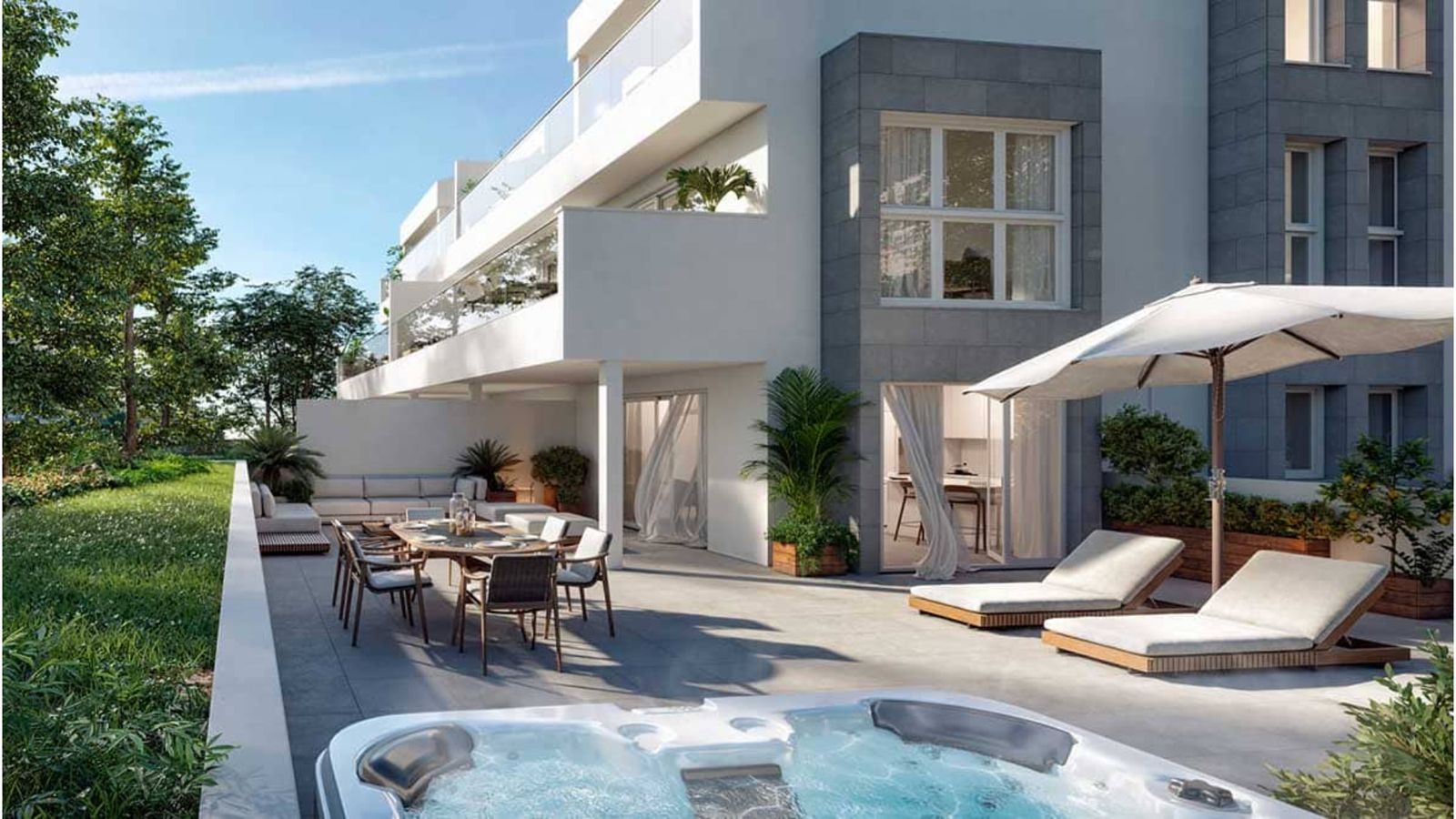 01 luxury terrace hot tub dining